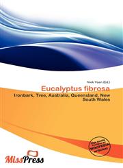 Eucalyptus fibrosa,6135715453,9786135715453
