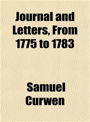 Journal and Letters, From 1775 to 1783,1152567225,9781152567221