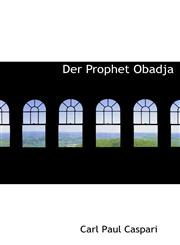 Der Prophet Obadja,1115208926,9781115208925
