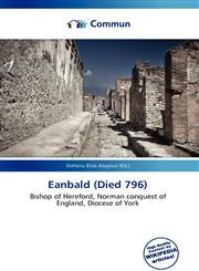 Eanbald (Died 796),6136800527,9786136800523