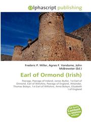 Earl of Ormond (Irish),6130728395,9786130728397