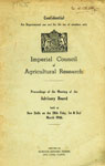 Imperial Council of Agricultural Research - Proceedings of the Meeting of the Advisory Board held at New Delhi on the 28th Feb., 1st and 2nd March, 1946