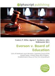 Everson v. Board of Education,6134191477,9786134191470