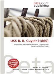 USS R. R. Cuyler (1860),6132362118,9786132362117