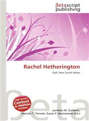 Rachel Hetherington,6131003688,9786131003684