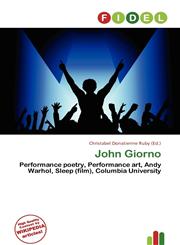 John Giorno,6136846268,9786136846262