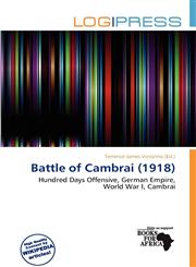 Battle of Cambrai (1918),6137471942,9786137471944