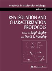 RNA Isolation and Characterization Protocols,0896033937,9780896033931