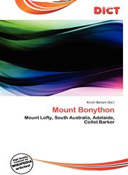 Mount Bonython,6136725134,9786136725130