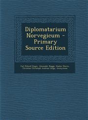 Diplomatarium Norvegicum - Primary Source Edition,1287493068,9781287493068
