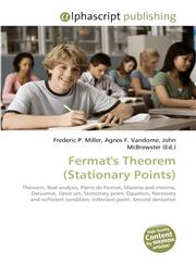 Fermat's Theorem (Stationary Points),6130256477,9786130256470