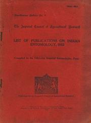 List of Publications on Indian Entomology - 1933