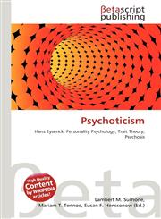 Psychoticism,6134740764,9786134740760