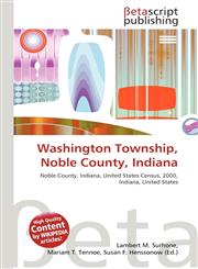 Washington Township, Noble County, Indiana,6134469831,9786134469838