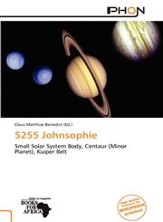 5255 Johnsophie,613909786X,9786139097869