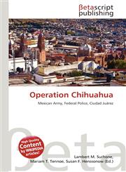 Operation Chihuahua,6135320890,9786135320893