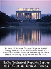 Effects of Subscale Size and Shape on Global Energy Dissipation in a Multiscale Model of a Fiber-Reinforced Composite Exhibiting Post-Peak Strain Soft,1289153280,9781289153281