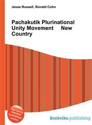 Pachakutik Plurinational Unity Movement New Country,5511971677,9785511971674