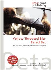 Yellow-Throated Big-Eared Bat,6134440299,9786134440295