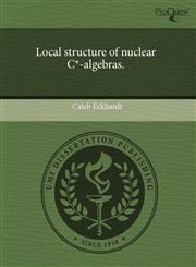 Local structure of nuclear C*-algebras.,1243696877,9781243696878