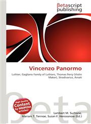 Vincenzo Panormo,6135134493,9786135134490