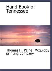 Hand Book of Tennessee,1140326872,9781140326878