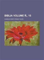 Biblia Volume Ñ‚. 15,1236814517,9781236814517