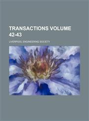 Transactions Volume 42-43,1235996298,9781235996290