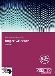 Roger Grierson,6137842908,9786137842904
