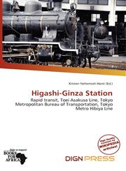 Higashi-Ginza Station,6139833914,9786139833917