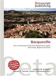 Bacqueville,6135473700,9786135473704