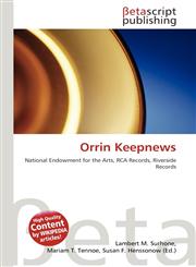 Orrin Keepnews,613639975X,9786136399751