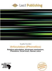 Articulation (Phonetics),6136804433,9786136804439