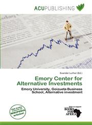 Emory Center for Alternative Investments,6138499565,9786138499565