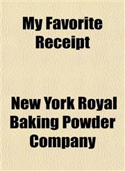 My Favorite Receipt,1153040034,9781153040037