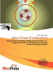 John Frost (Footballer),6200785783,9786200785787
