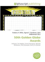 50th Golden Globe Awards,6134219231,9786134219235