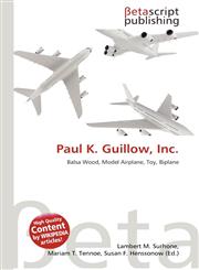 Paul K. Guillow, Inc.,6134811106,9786134811101