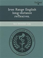 Iron Range English long-distance reflexives.,1249858011,9781249858010