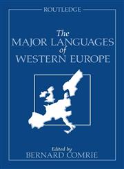 The Major Languages of Western Europe,0415047382,9780415047388