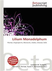 Lilium Monadelphum,6134863629,9786134863629