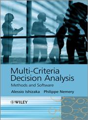 Multi-criteria Decision Analysis Methods and Software,1119974070,9781119974079