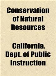 Conservation of Natural Resources,1152520040,9781152520042