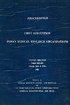 Proceedings of First Convention Indian Medical Research Organisations held at Vigyan Bhavan New Delhi from March 26th 27th 1983