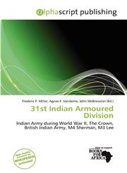 31st Indian Armoured Division,6200217122,9786200217127