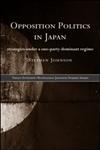 Opposition Politics in Japan Strategies Under a One-Party Dominant Regime,041520187X,9780415201872
