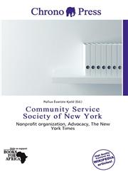 Community Service Society of New York,6138417828,9786138417828