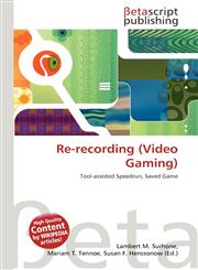 Re-recording (Video Gaming),6136038404,9786136038407