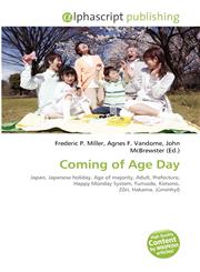 Coming of Age Day,6134176877,9786134176873
