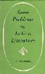 Some Problems of Indian Literature 1st Revised Edition,8121502543,9788121502542